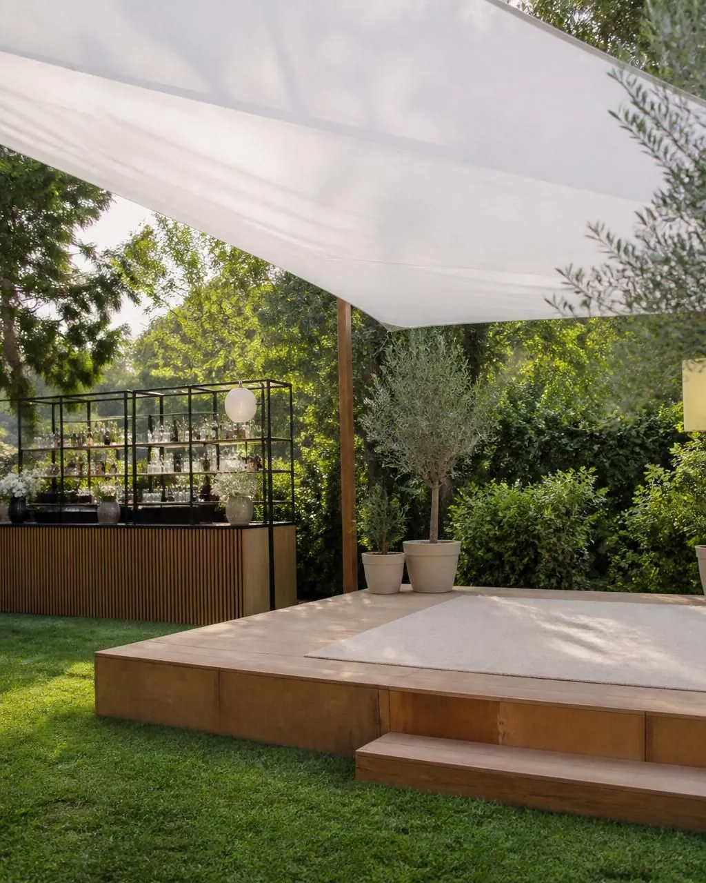 Otras estructuras montada en un evento al aire libre